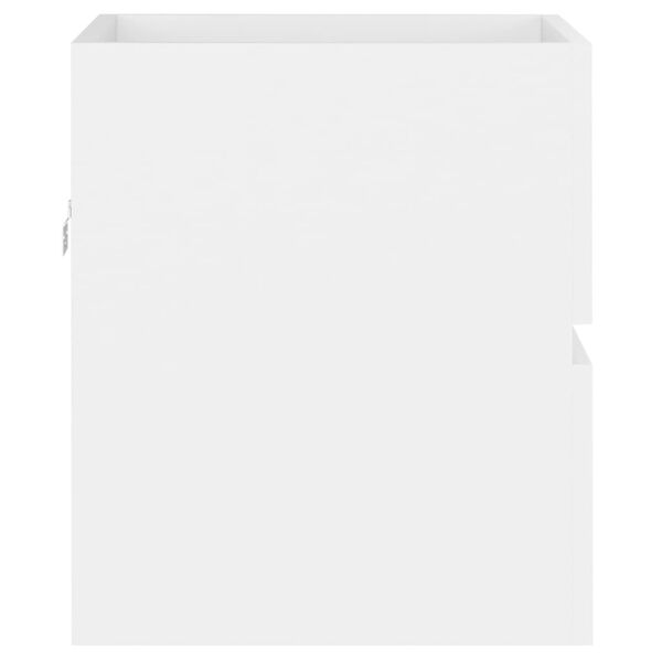 vidaXL Ντουλάπι Νιπτήρα Λευκό 41 x 38,5 x 45 εκ. Επεξεργασμένο Ξύλο