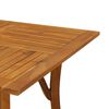 vidaXL Τραπέζι Κήπου 150 x 90 x 75 εκ. από Μασίφ Ξύλο Ακακίας