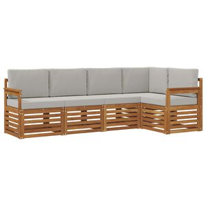 vidaXL &Sigma;&alpha;&lambda;&omicron;&nu;ά&kappa;&iota; &Gamma;&omega;&nu;&iota;&alpha;&kappa;&omicron;ύ &Kappa;&alpha;&nu;&alpha;&pi;έ 5 pcs &Phi;&upsilon;&sigma;&iota;&kappa;ό &kappa;&alpha;&iota; &Alpha;&nu;&omicron;&iota;&chi;&tau;ό &Gamma;&kappa;&rho;&iota;