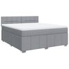vidaXL &Kappa;&rho;&epsilon;&beta;ά&tau;&iota; Boxspring &mu;&epsilon; &Sigma;&tau;&rho;ώ&mu;&alpha; &Alpha;&nu;&omicron;&iota;&chi;&tau;ό &Gamma;&kappa;&rho;&iota; 180x200 &epsilon;&kappa;. &Upsilon;&phi;&alpha;&sigma;&mu;ά&tau;&iota;&nu;&omicron;
