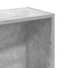 vidaXL Βιβλιοθήκη Γκρι Σκυροδέματος 80x24x109 εκ. Επεξεργ. Ξύλο