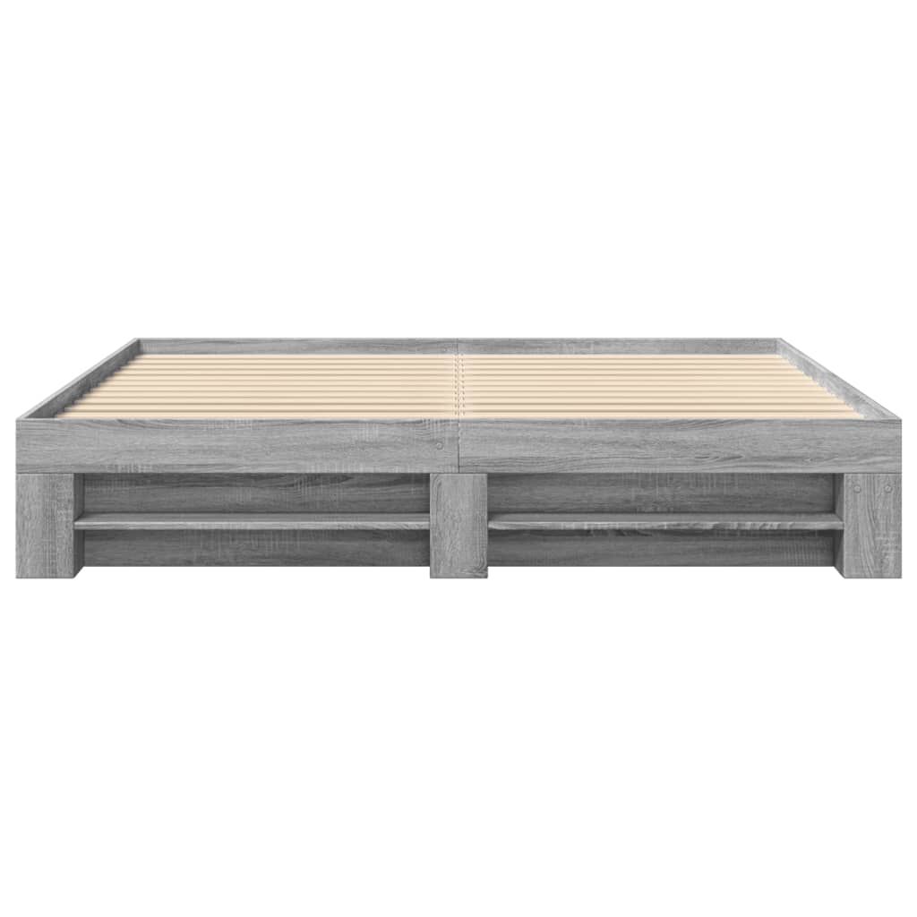 vidaXL Πλαίσιο κρεβατιού χωρίς στρώμα 180x200 εκ. Επεξεργασμένο Ξύλο