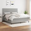 vidaXL &Kappa;&rho;&epsilon;&beta;ά&tau;&iota; Boxspring &mu;&epsilon; &Sigma;&tau;&rho;ώ&mu;&alpha; &Alpha;&nu;. &Pi;&rho;ά&sigma;&iota;&nu;&omicron; 160x200&epsilon;&kappa; &Upsilon;&phi;&alpha;&sigma;&mu;ά&tau;&iota;&nu;&omicron;