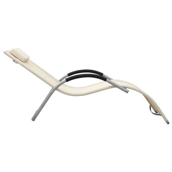 vidaXL &Xi;&alpha;&pi;&lambda;ώ&sigma;&tau;&rho;&epsilon;&sigmaf; 2 &Tau;&epsilon;&mu;&alpha;&chi;ί&omega;&nu; &Kappa;&rho;&epsilon;&mu; / &Gamma;&kappa;&rho;&iota; &alpha;&pi;ό Textilene