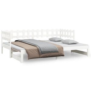vidaXL &Kappa;&alpha;&nu;&alpha;&pi;έ&sigmaf; &Kappa;&rho;&epsilon;&beta;ά&tau;&iota; &Sigma;&upsilon;&rho;ό&mu;&epsilon;&nu;&omicron;&sigmaf; &Lambda;&epsilon;&upsilon;&kappa;ό&sigmaf; 2x(90x190) &epsilon;&kappa;. &alpha;&pi;ό &Mu;&alpha;&sigma;ί&phi; &Pi;&epsilon;ύ&kappa;&omicron;