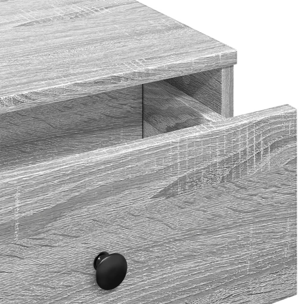 vidaXL Τραπεζάκι Σαλονιού Γκρι Sonoma 60x45x31 εκ. Επεξεργασμένο Ξύλο