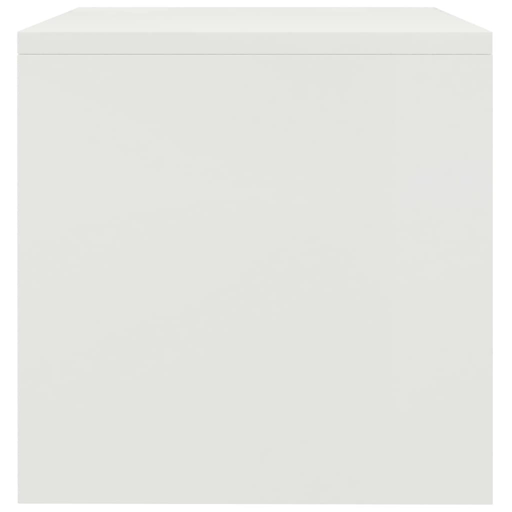 vidaXL Κομοδίνα 2 τεμ. Λευκά 40 x 30 x 30 εκ. από Επεξ. Ξύλο
