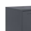 vidaXL Ντουλάπι Ανθρακί 100,5x39x72 εκ. από Χάλυβα