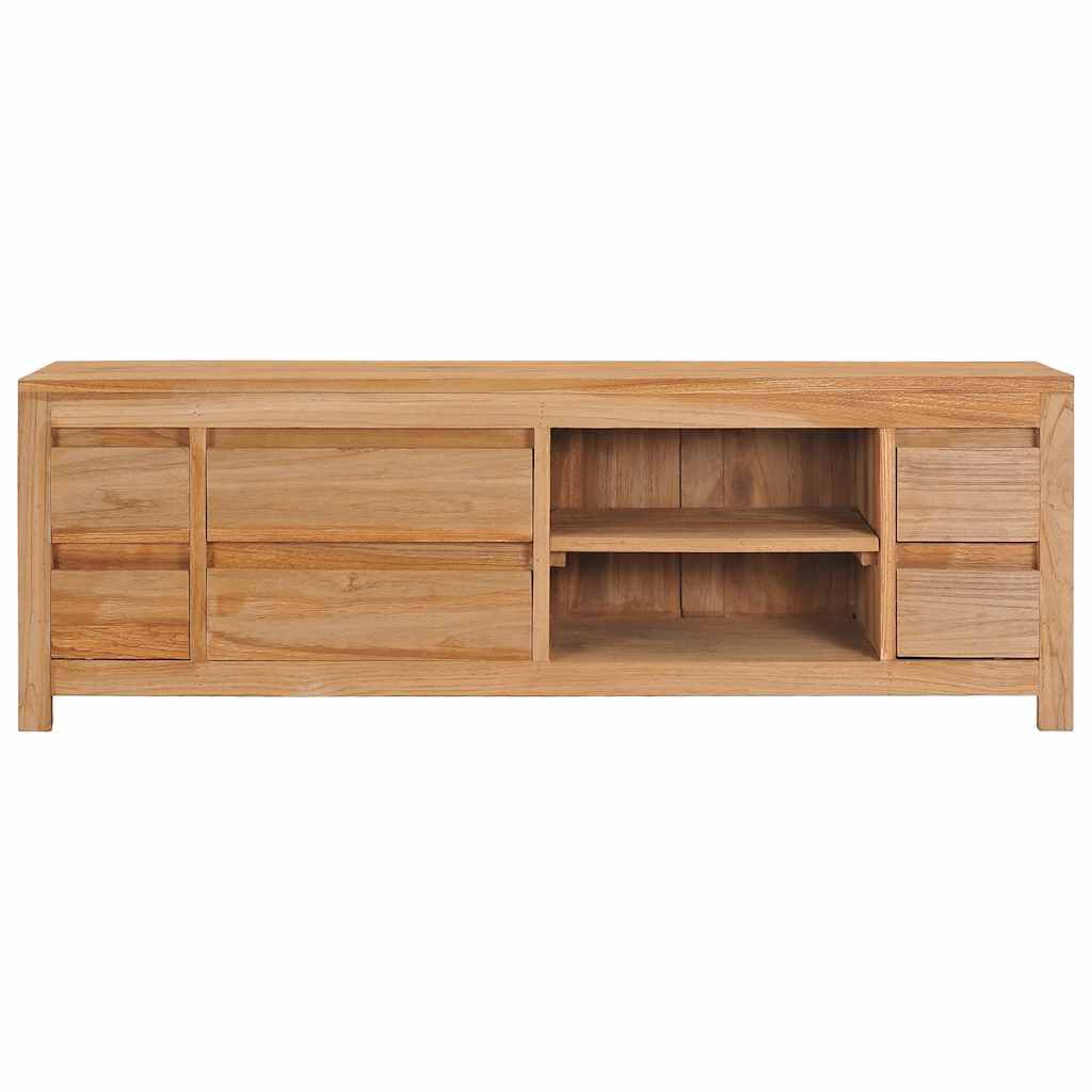 vidaXL Έπιπλο Τηλεόρασης 120 x 30 x 40 εκ. από Μασίφ Ξύλο Teak