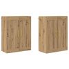 vidaXL &Nu;&tau;&omicron;&upsilon;&lambda;ά&pi;&alpha; &tau;&omicron;ί&chi;&omicron;&upsilon; 2 &tau;&mu;&chi;. Artisan Oak 69,5 x 34 x 90 &epsilon;&kappa;.
