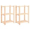 vidaXL &Rho;&alpha;&phi;&iota;έ&rho;&epsilon;&sigmaf; 3 &Epsilon;&pi;&iota;&pi;έ&delta;&omega;&nu; 2 &tau;&epsilon;&mu; 150 &kappa;. 60x38x90 &epsilon;&kappa;. &Mu;&alpha;&sigma;ί&phi; &Xi;ύ&lambda;&omicron; &Pi;&epsilon;ύ&kappa;&omicron;&upsilon;