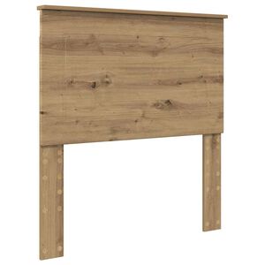 vidaXL Κεφαλάρι με κεφαλάρι Artisan Oak 75 cm Επεξεργασμένο ξύλο