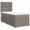 vidaXL &Kappa;&rho;&epsilon;&beta;ά&tau;&iota; Boxspring &mu;&epsilon; &Sigma;&tau;&rho;ώ&mu;&alpha; Taupe 80x200 &epsilon;&kappa;. &Upsilon;&phi;&alpha;&sigma;&mu;ά&tau;&iota;&nu;&omicron;