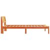 vidaXL Σκελετός Κρεβατιού Καφέ κεριού 75 x 190 cm Μασίφ ξύλο πεύκου