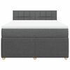 vidaXL &Kappa;&rho;&epsilon;&beta;ά&tau;&iota; Boxspring &mu;&epsilon; &Sigma;&tau;&rho;ώ&mu;&alpha; &Sigma;&kappa;&omicron;ύ&rho;&omicron; &Gamma;&kappa;&rho;&iota; 140x200 &epsilon;&kappa; &Upsilon;&phi;&alpha;&sigma;&mu;ά&tau;&iota;&nu;&omicron;