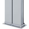 vidaXL Σκίαστρο Πλαϊνό Συρόμενο Μαύρο 200 x 1000 εκ.