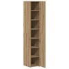 vidaXL Highboard 2 pcs Artisan Oak 30 x 42,5 x 185 &epsilon;&kappa;