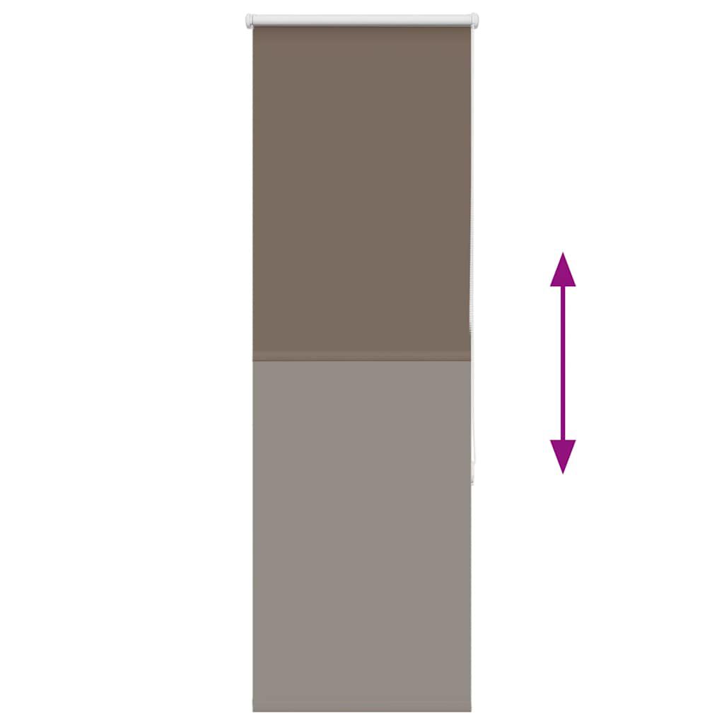 vidaXL Ρολέρ Μπλακάουτ Coffee 50x150 εκ. Πλάτος υφάσματος 45,7 εκ.