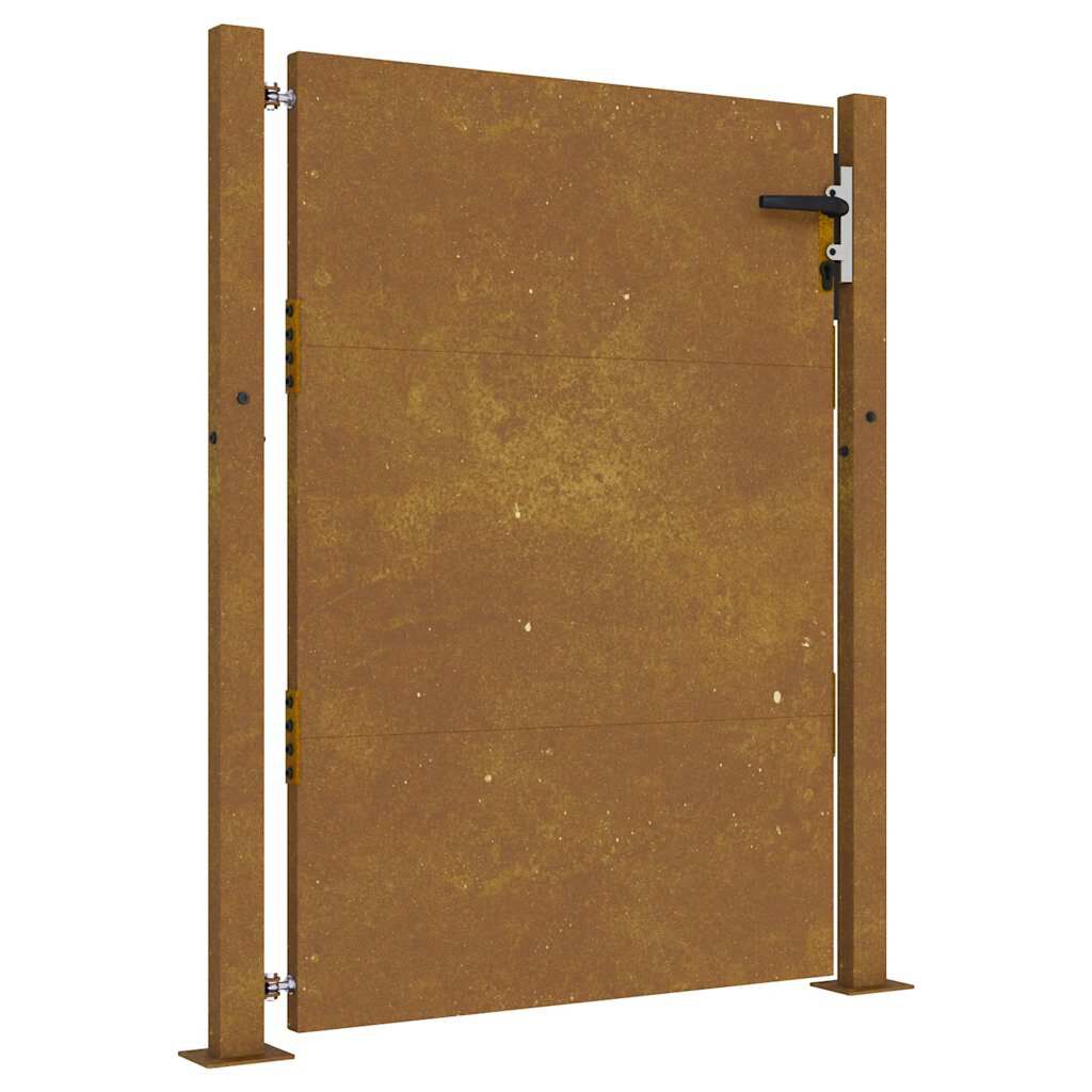 vidaXL Πύλη Κήπου 105 x 155 εκ. από Ατσάλι Corten