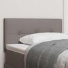 vidaXL Κεφαλάρι με κεφαλάρι Taupe 100 cm ύφασμα