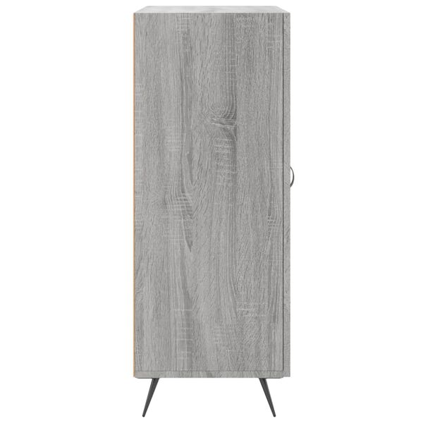 vidaXL Ντουλάπι Γκρι Sonoma 69,5 x 34 x 90 εκ. από Επεξεργασμένο Ξύλο