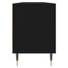 vidaXL Έπιπλο Τηλεόρασης Μαύρο 150x30x44,5 εκ. Επεξεργασμένο Ξύλο