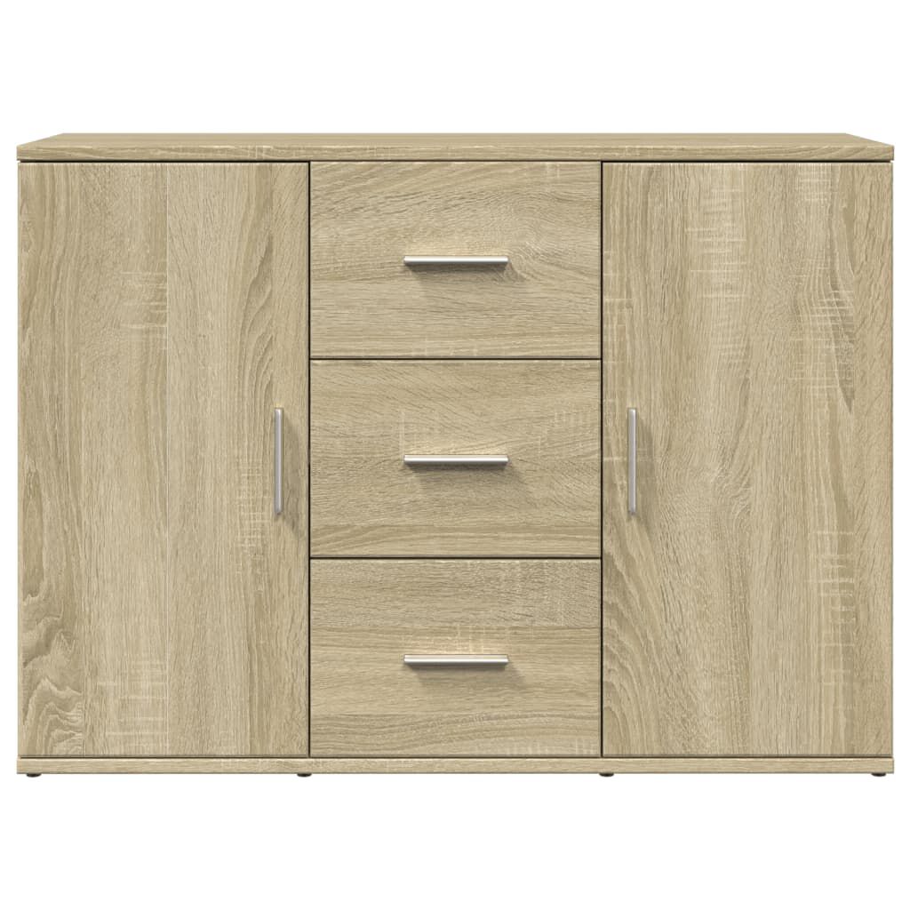 vidaXL Ντουλάπι Sonoma Δρυς 90,5x29,5x65 εκ. από Επεξεργασμένο Ξύλο