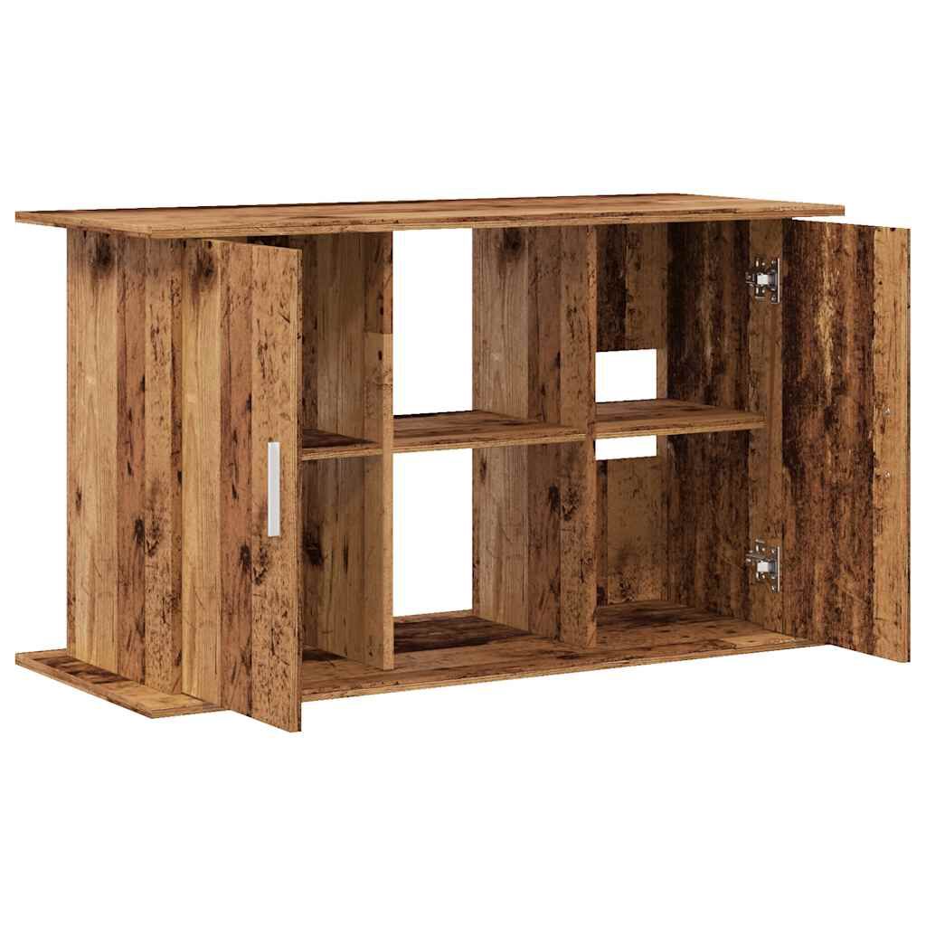 vidaXL Βάση Ενυδρείου Παλιό ξύλο 101 x 41 x 58 εκ. Επεξεργασμένο Ξύλο