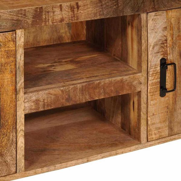 vidaXL Ντουλάπι TV Πολύχρωμο 120 x 30 x 50 cm Μασίφ ανακυκλωμένο ξύλο