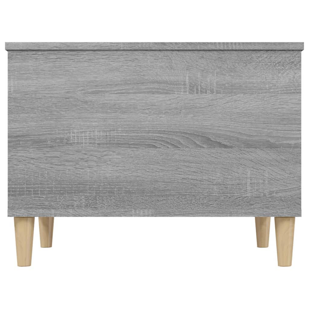 vidaXL Τραπεζάκι Σαλονιού Γκρι Sonoma 60x44,5x45εκ. Επεξεργασμένο Ξύλο