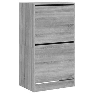 vidaXL &Pi;&alpha;&pi;&omicron;&upsilon;&tau;&sigma;&omicron;&theta;ή&kappa;&eta; &mu;&epsilon; 2 &Alpha;&nu;&alpha;&kappa;&lambda;. &Sigma;&upsilon;&rho;&tau;ά&rho;&iota;&alpha; &Gamma;&kappa;&rho;&iota; Sonoma 60x42x108 &epsilon;&kappa;.
