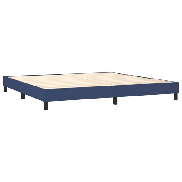 vidaXL &Kappa;&rho;&epsilon;&beta;ά&tau;&iota; Boxspring &mu;&epsilon; &Sigma;&tau;&rho;ώ&mu;&alpha; &Mu;&pi;&lambda;&epsilon; 200x200 &epsilon;&kappa;. &Upsilon;&phi;&alpha;&sigma;&mu;ά&tau;&iota;&nu;&omicron;