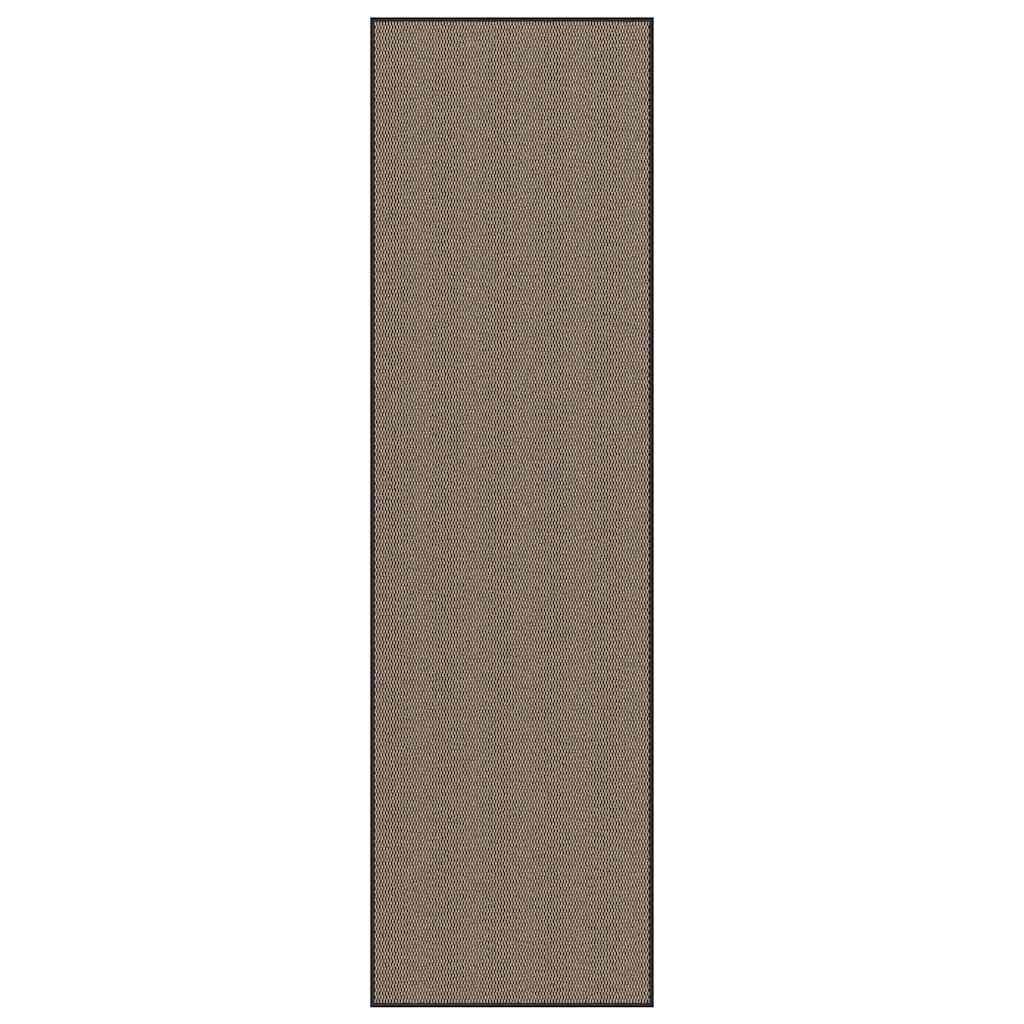 vidaXL Πατάκι Εισόδου Καφέ 115 x 400 εκ.