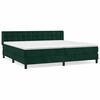 vidaXL &Kappa;&rho;&epsilon;&beta;ά&tau;&iota; Boxspring &mu;&epsilon; &Sigma;&tau;&rho;ώ&mu;&alpha; &Sigma;&kappa;&omicron;ύ&rho;&omicron; &Pi;&rho;ά&sigma;&iota;&nu;&omicron; 200x200&epsilon;&kappa;. &Beta;&epsilon;&lambda;&omicron;ύ&delta;&iota;&nu;&omicron;