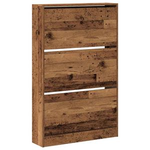 vidaXL &Nu;&tau;&omicron;&upsilon;&lambda;ά&pi;&alpha; &Pi;&alpha;&pi;&omicron;&upsilon;&tau;&sigma;&iota;ώ&nu; 80 x 21 x 125,5 cm &Epsilon;&pi;&epsilon;&xi;&epsilon;&rho;&gamma;&alpha;&sigma;&mu;έ&nu;&omicron; &Xi;ύ&lambda;&omicron;