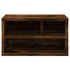 vidaXL Βάση Εκτυπωτή Καπνιστή Δρυς 40x32x22,5 εκ. Επεξεργασμένο Ξύλο