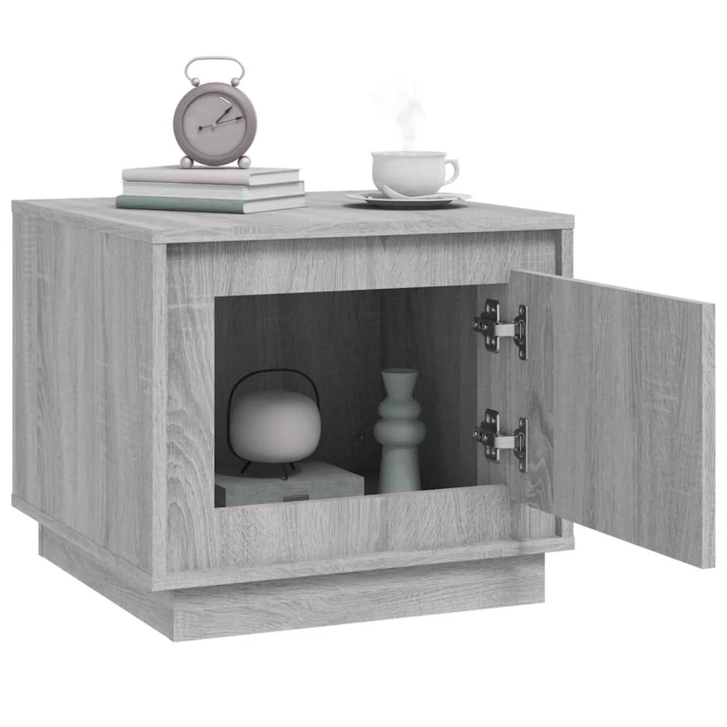 vidaXL Τραπεζάκι Σαλονιού Γκρι Sonoma 51x50x44 εκ. Επεξεργασμένο Ξύλο