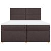 vidaXL &Kappa;&rho;&epsilon;&beta;ά&tau;&iota; Boxspring &mu;&epsilon; &Sigma;&tau;&rho;ώ&mu;&alpha; &Sigma;&kappa;&omicron;ύ&rho;&omicron; &Kappa;&alpha;&phi;έ 200x200 &epsilon;&kappa;. &Upsilon;&phi;&alpha;&sigma;&mu;ά&tau;&iota;&nu;&omicron;