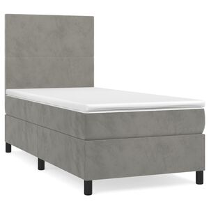 vidaXL &Kappa;&rho;&epsilon;&beta;ά&tau;&iota; Boxspring &mu;&epsilon; &Sigma;&tau;&rho;ώ&mu;&alpha; &Alpha;&nu;&omicron;&iota;&chi;&tau;ό &Gamma;&kappa;&rho;&iota; 100x200 &epsilon;&kappa;. &Beta;&epsilon;&lambda;&omicron;ύ&delta;&iota;&nu;&omicron;