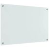 vidaXL Πίσω Πάνελ Κουζίνας Λευκό 90 x 60 cm σκληρυμένο γυαλί