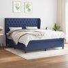 vidaXL &Kappa;&rho;&epsilon;&beta;ά&tau;&iota; Boxspring &mu;&epsilon; &Sigma;&tau;&rho;ώ&mu;&alpha; &Mu;&pi;&lambda;&epsilon; 160x200 &epsilon;&kappa;. &Upsilon;&phi;&alpha;&sigma;&mu;ά&tau;&iota;&nu;&omicron;