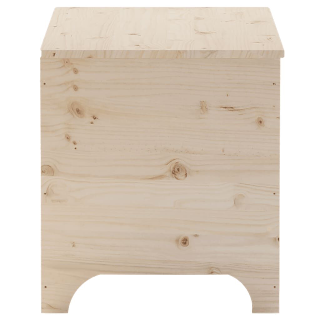 vidaXL Κουτί Αποθήκευσης με Καπάκι RANA 80x49x54εκ. Μασίφ Ξύλο Πεύκου
