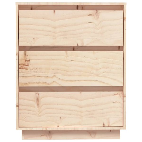 vidaXL Συρταριέρα 60 x 34 x 75 εκ. από Μασίφ Ξύλο Πεύκου