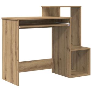 vidaXL &Gamma;&rho;&alpha;&phi;&epsilon;ί&omicron; Artisan Oak 106 x 41 x 88.5 &epsilon;&kappa;. &Epsilon;&pi;&epsilon;&xi;&epsilon;&rho;&gamma;&alpha;&sigma;&mu;έ&nu;&omicron; &Xi;ύ&lambda;&omicron;
