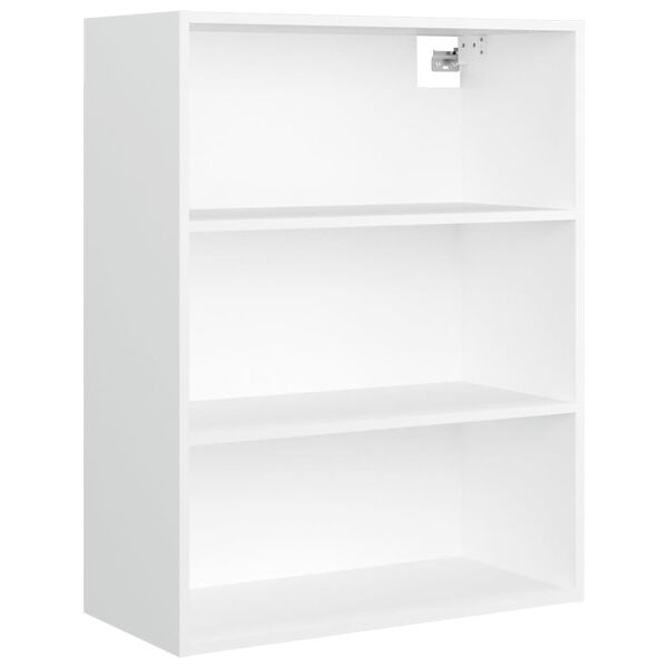vidaXL Ντουλάπι Τοίχου Κρεμαστό Λευκό 69,5 x 32,5 x 90 εκ.