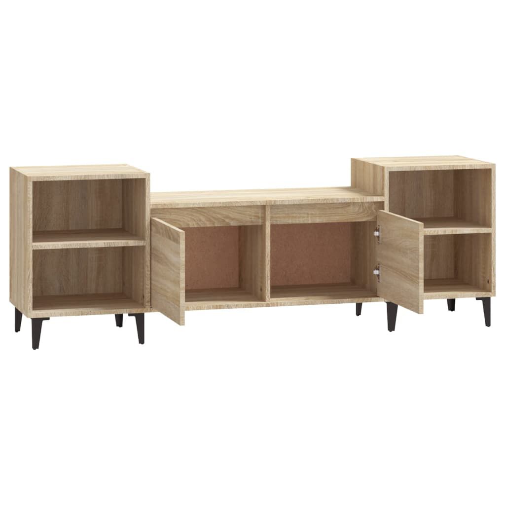 vidaXL Έπιπλο Τηλεόρασης Sonoma Δρυς 160x35x55 εκ. Επεξ. Ξύλο