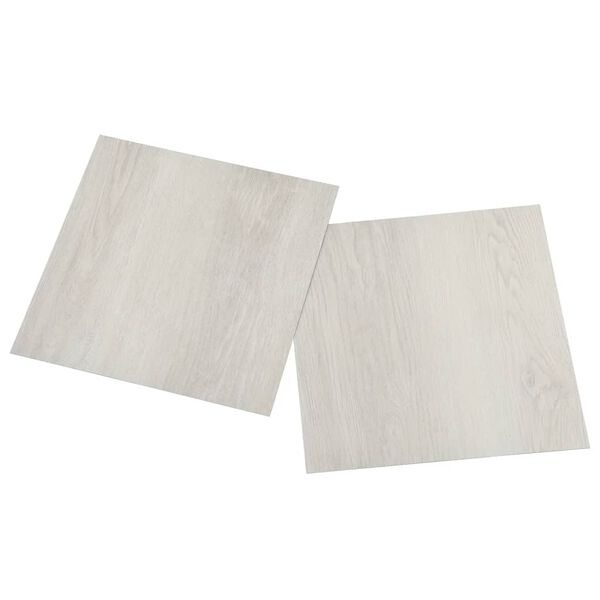 vidaXL Δάπεδο Αυτοκόλλητο Μπεζ 55 τεμ. 5,11 μ² από PVC
