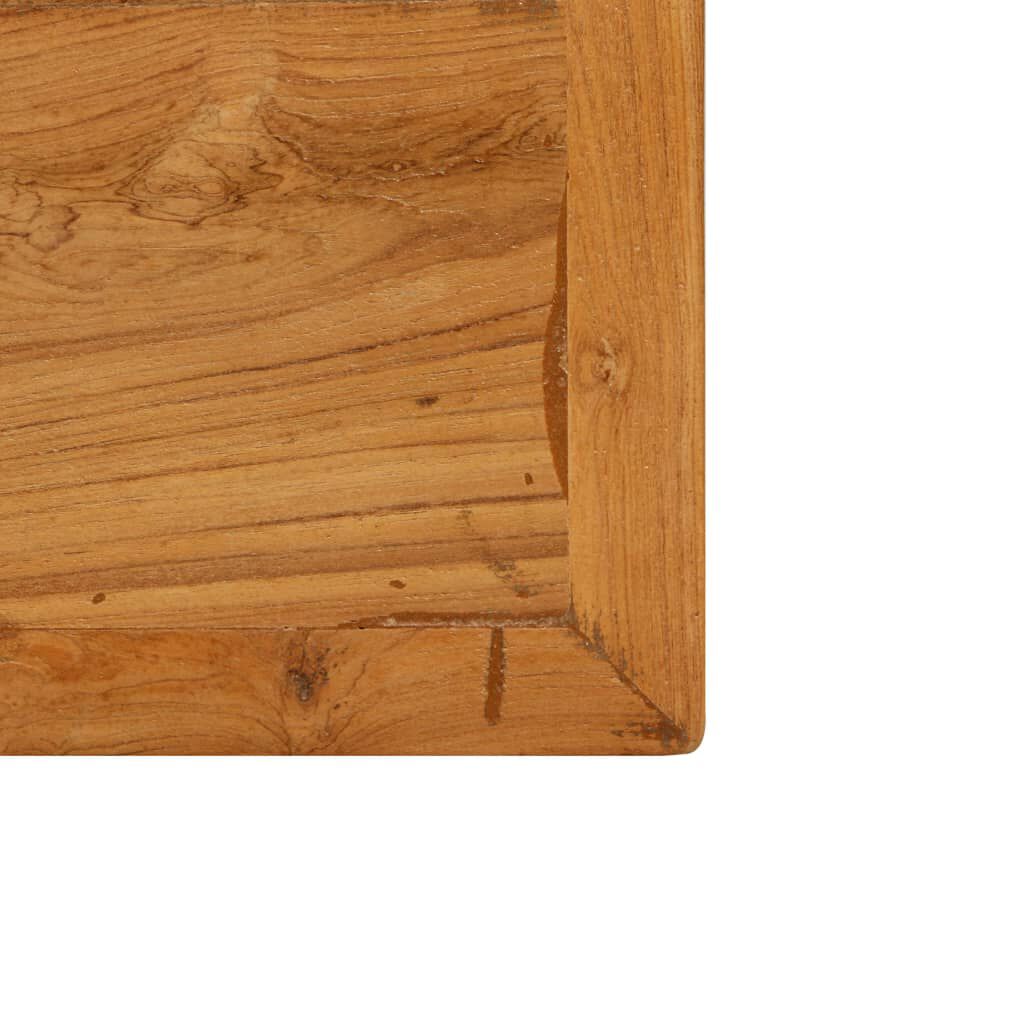 vidaXL Τραπέζι Μπαρ 150x70x106 εκ. από Μασίφ Ανακυκλωμένο Ξύλο Teak