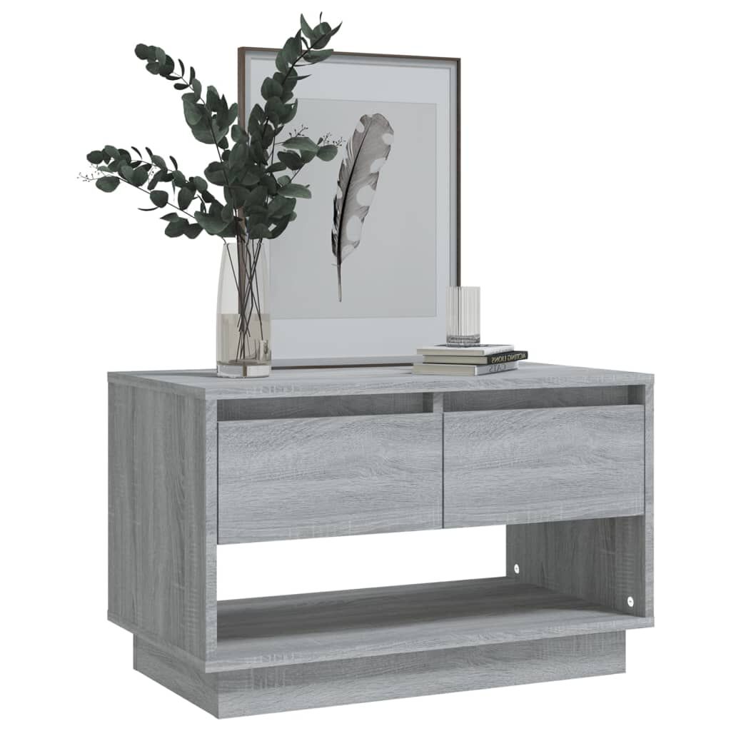 vidaXL Έπιπλο Τηλεόρασης Γκρι Sonoma 70x41x44 εκ. από Επεξεργ. Ξύλο