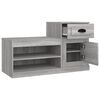 vidaXL Παπουτσοθήκη Γκρι Sonoma 100x42x60 εκ. από Επεξεργασμένο Ξύλο